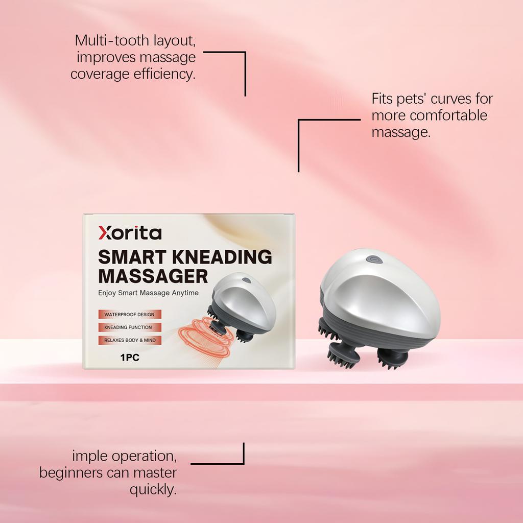 Pet Massager Gentle Vibration Relaxation Tool for Anxiety Relief and Blood Circulation