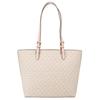 Michael Kors Logo Print PVC Tote Bag Women Tote Bags Light-Pink 35F3GTVT3B-PWDBLSHMLT