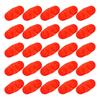 25lots Fishing Double Rattles Beads High Sensitivity Durability Fishing Gear Quickly Mount Tool for Dark Conditions