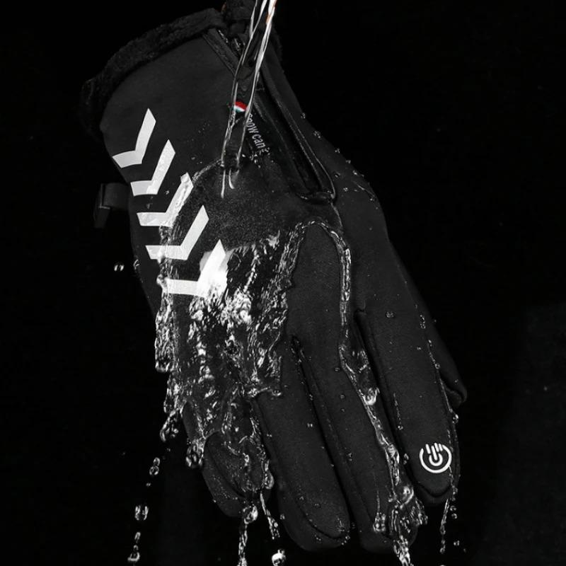 Winter Gloves Waterproof Thermal Touch Screen Windproof Warm Gloves for Men Women Cycling Outdoor Sports Hiking Ski Snowboarding