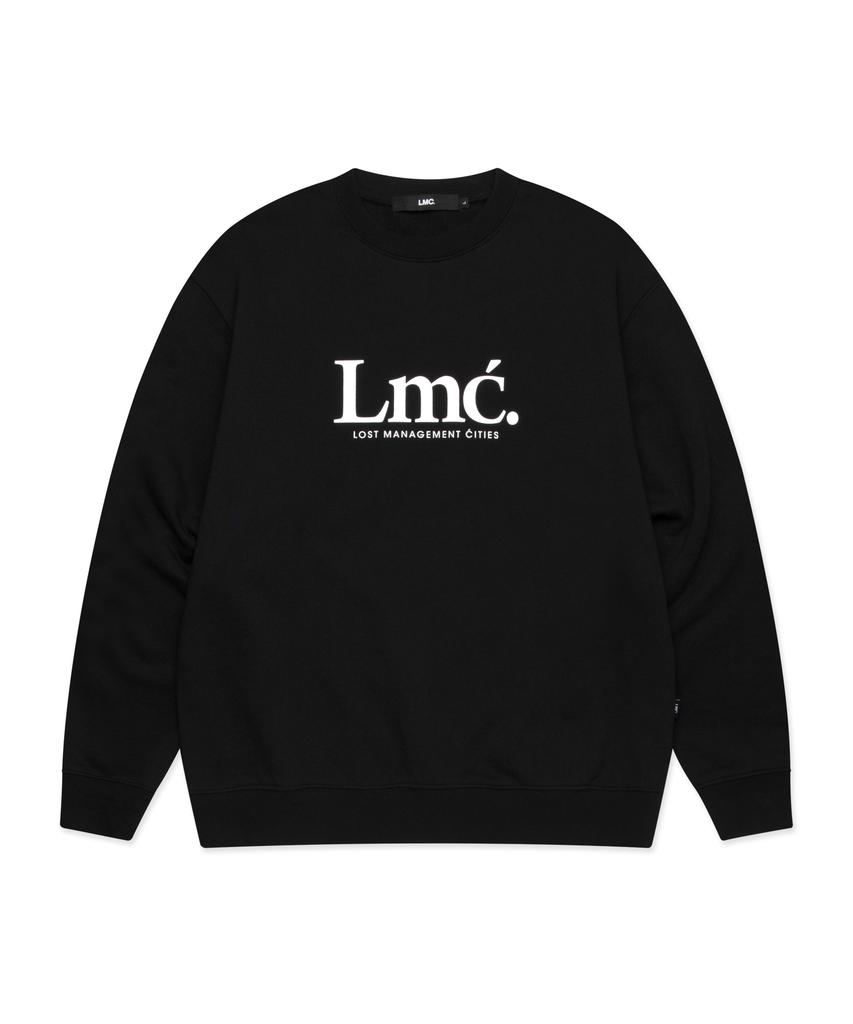 LMC Serif Logo Sweatshirt Black