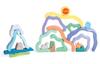 Hape Colorful Arch 4 X 26 X Ages 3 and Wooden Pretend Play E0499 (Animal) 24cm, Up, Toy,