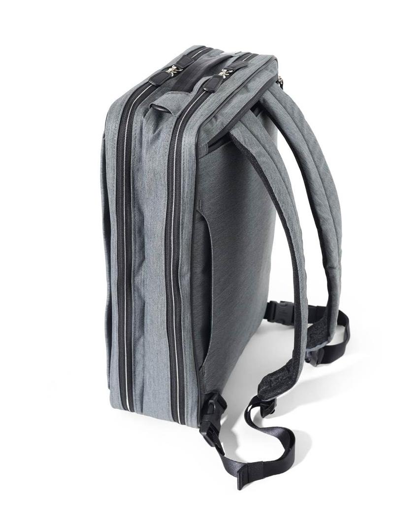 Lucelle II Business Bag Business Backpack 3WAY B4 Compatible with inch PC Brief Bag Water Repellent [IS/IT] 15.6 Men's No.962514 (Gray)