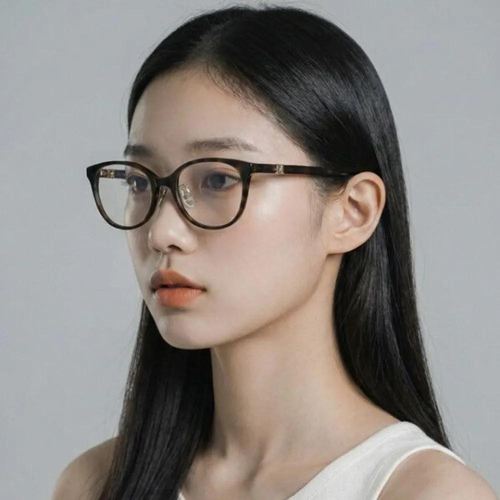 [MaxMara] Eyeglass Frames MM5126 D 052 Leopard Print Horn-rimmed Glasses for Women and Men
