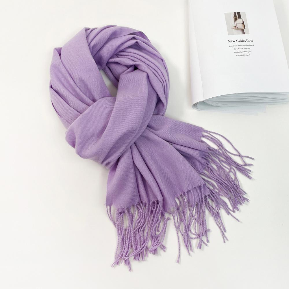 Čtyři roční období k dispozici Nový dámský všestranný kabát na vlasy Imitace kašmírové šály Teplá střední šála šál