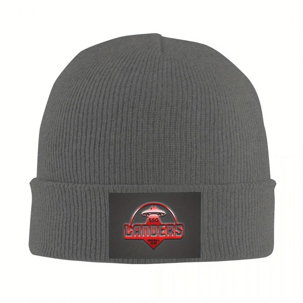 New SSG LANDERS Warm Knitted Cap Fashion Bonnet Hat Autumn Winter Outdoor Beanies Hats For Unisex Adult