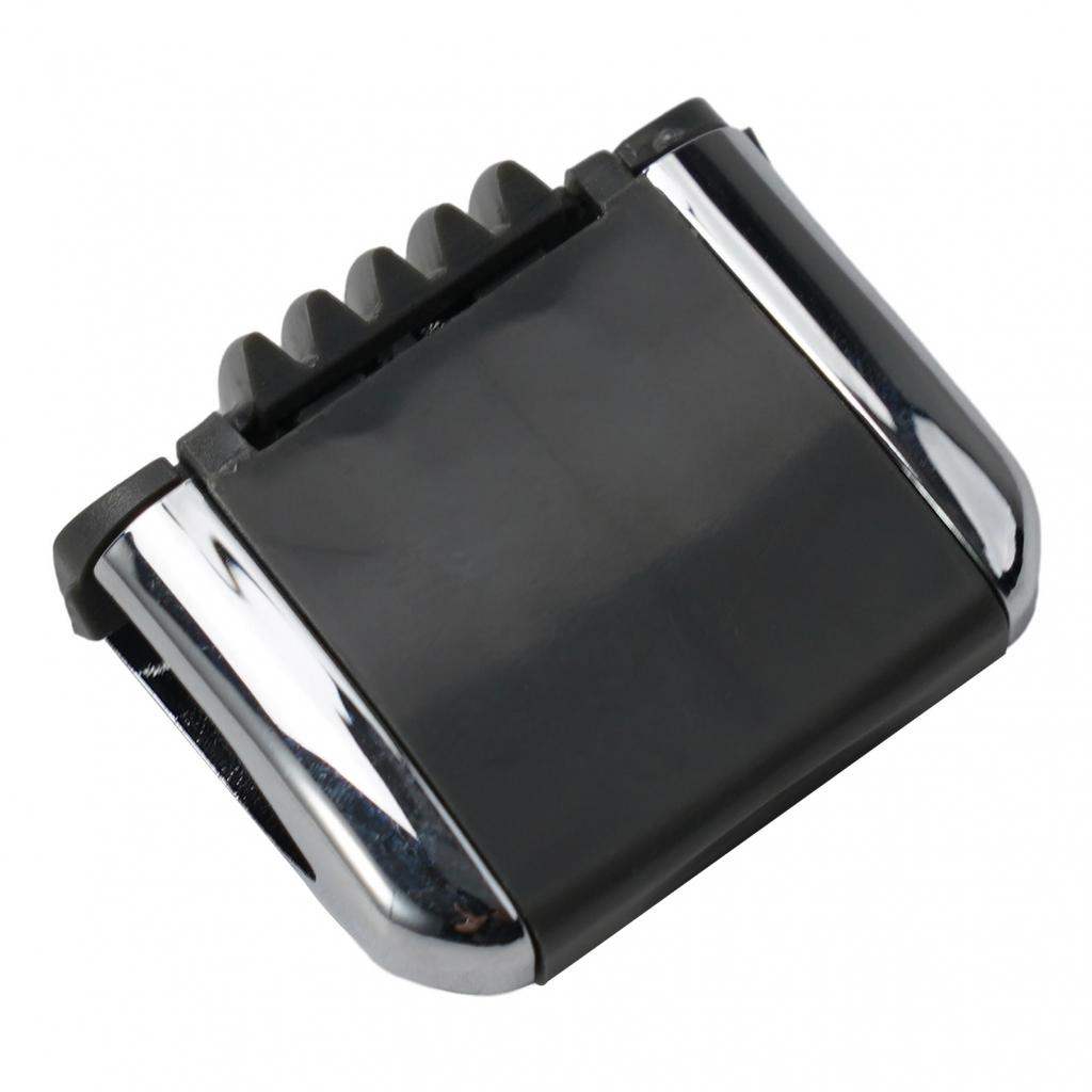 ABS Paddle Clip AC Vent Black Front Gray High-quality