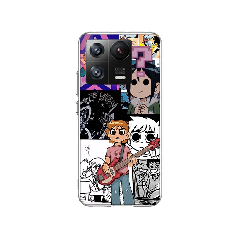 Scott Pilgrim Anime Phone Case For Xiaomi Poco F7 Ultra X7 X6 M8 M7 M6 M4 M3 Pro X4 Mi 15 15T 14 14T 12T 12S 10T Pro 12 11 Lite