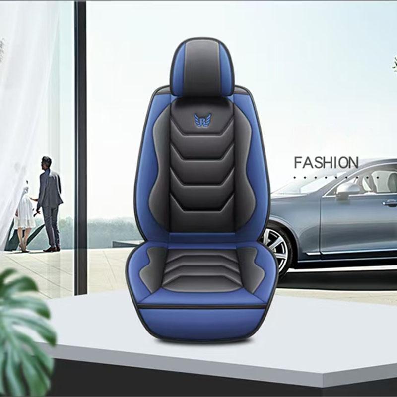 Universal PU Leather Front Car Seat Cover Durable&Breathable Cushion Mat Waterproof Protect Cushion Auto Seat Cover 1PC