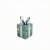 Iron Gift-Box Decoration Miniature Metal Christmas Painted