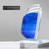 Creative Customization Color Printing Crystal Trophy Enterprise Excellent Employee Annual Meeting Award Awards Medals Home Decor