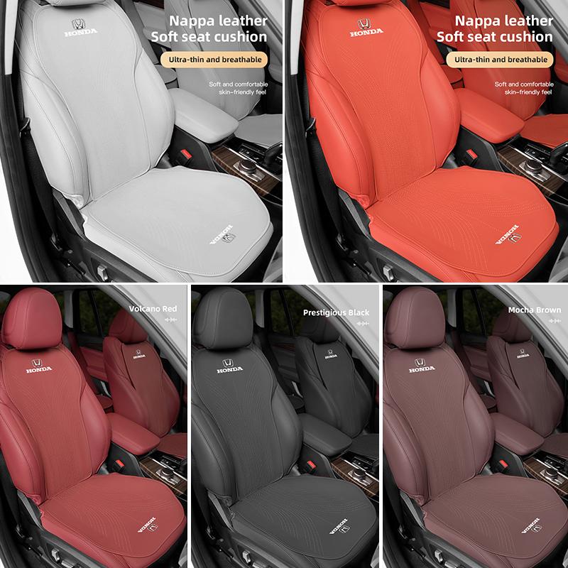 Car Logo Seat Covers Auto Seat Breathable Protection Cushion For Honda Civic Accord Crosstour Spirior Odyssey Avancier UR-V CR-Z CB0