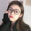 Transparent Pink Frame Polygon Anti Blue Light Myopia Glasses Finished Women Stundent Prescription Spectacles 0 -0.5 -1.0 To -6