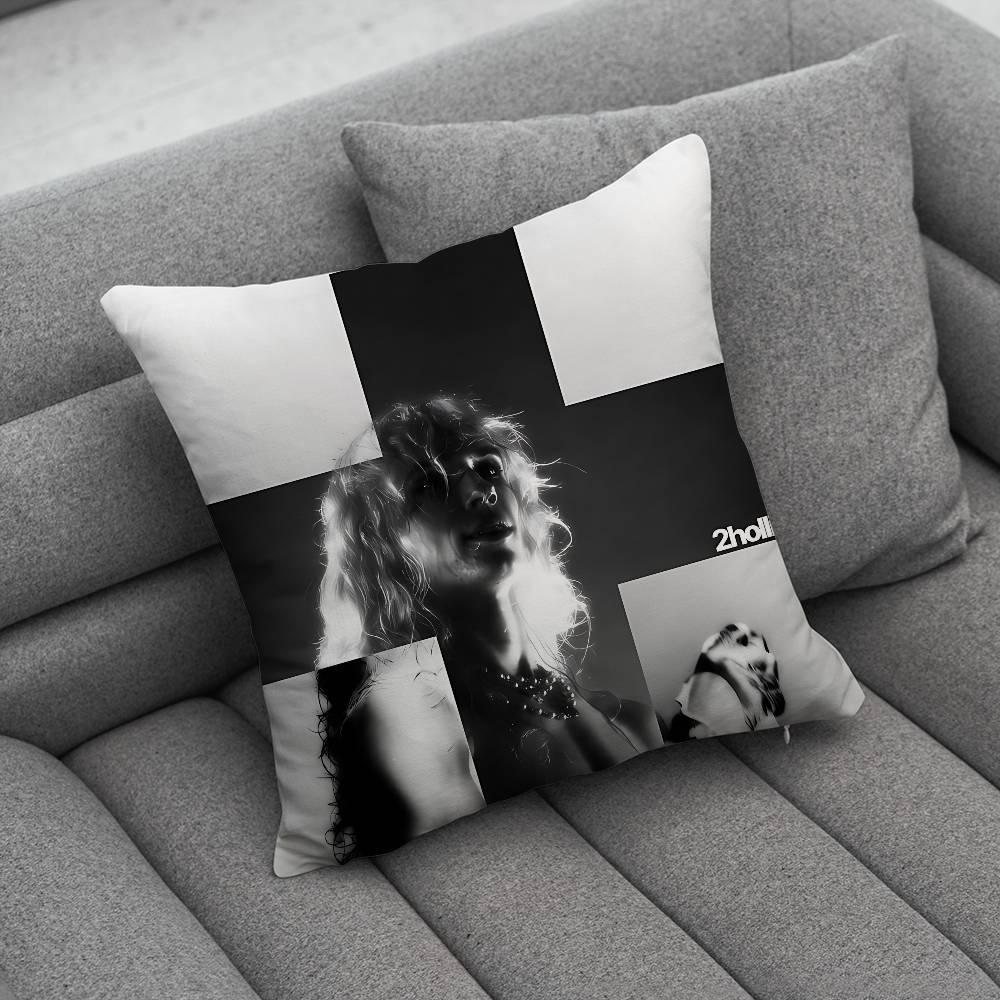 Singer 2hollis Albums Pillow Case For Home Bedroom Car Office Decoration Living Room Sofa Cushion Cover Suitable