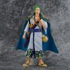 One Piece Zoro Juro Actionfigur Wano Land Drei-Schwerter-Stil 27CM PVC Schreibtisch-Ornament Geschenkbox Für Anime-Sammler Fans