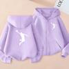 Fashionable Cartoon Printed Sports Zipper Jackets for Boys Girls Suitable for Children Aged3 To13 for Casual Anime Autumn Winter