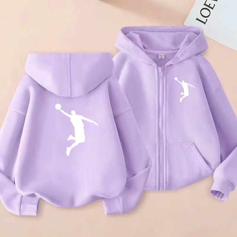 Fashionable Cartoon Printed Sports Zipper Jackets for Boys Girls Suitable for Children Aged3 To13 for Casual Anime Autumn Winter