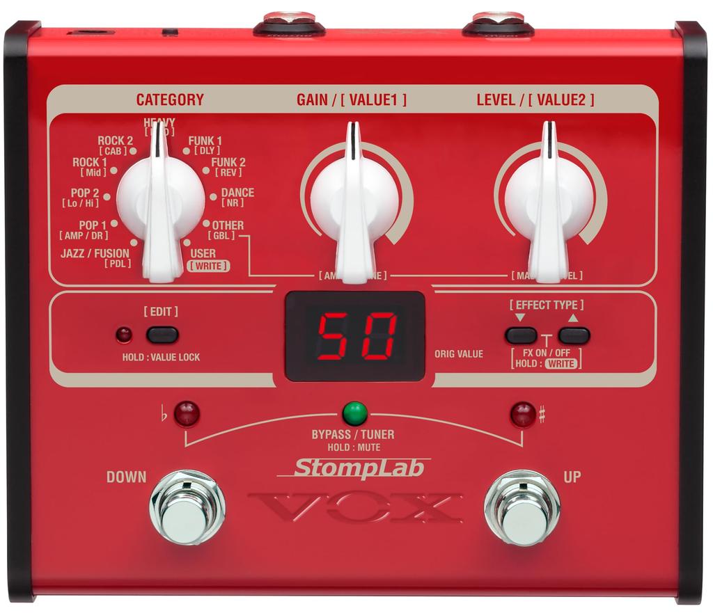 VOX VOX Bass Compact StompLab SL1B Multi-effector
