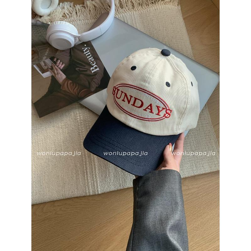 Baseball Hat for Women's Fashionable and Versatile Big Head Circumference Baseball Hat Trendy and Small Face