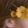 Dana Burton Medium Puppy Flower Hairpin
