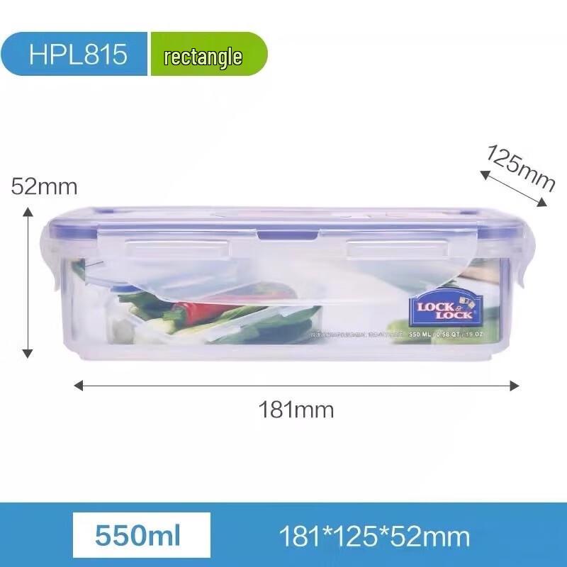 LOCK&LOCK Plastic Microwaveable Food Storage Container