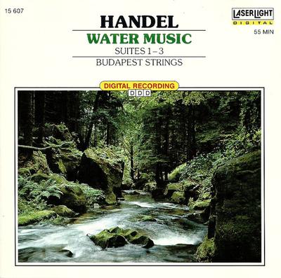 CD GEORG FRIEDRICH H?NDEL, BUDAPEST ST - Wassermusik (Suiten 1 - 3) 15607 LaserLight Digi 1989 US Klassisch Gebraucht