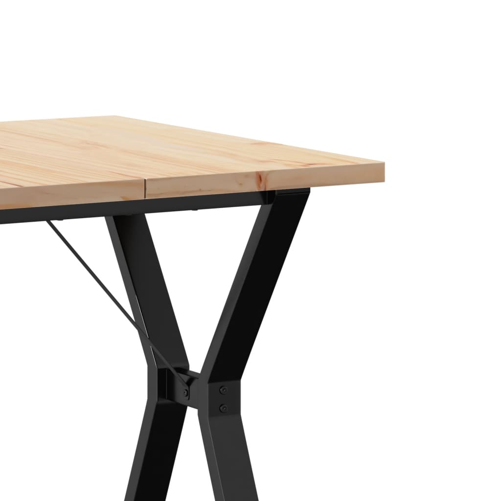 Vidaxl Dining Table with Y-Shaped Legs, 70X70X75.5 Cm