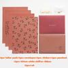 12pc/set Ins Floral Envelopes Kawaii Letter Pads DIY Wedding Party Invitations Cards Envelopes with Stickers Korean Stationery