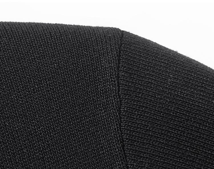 Men's Classic Pure Color Casual Business Breathable Knitted Short Sleeve T-shirt