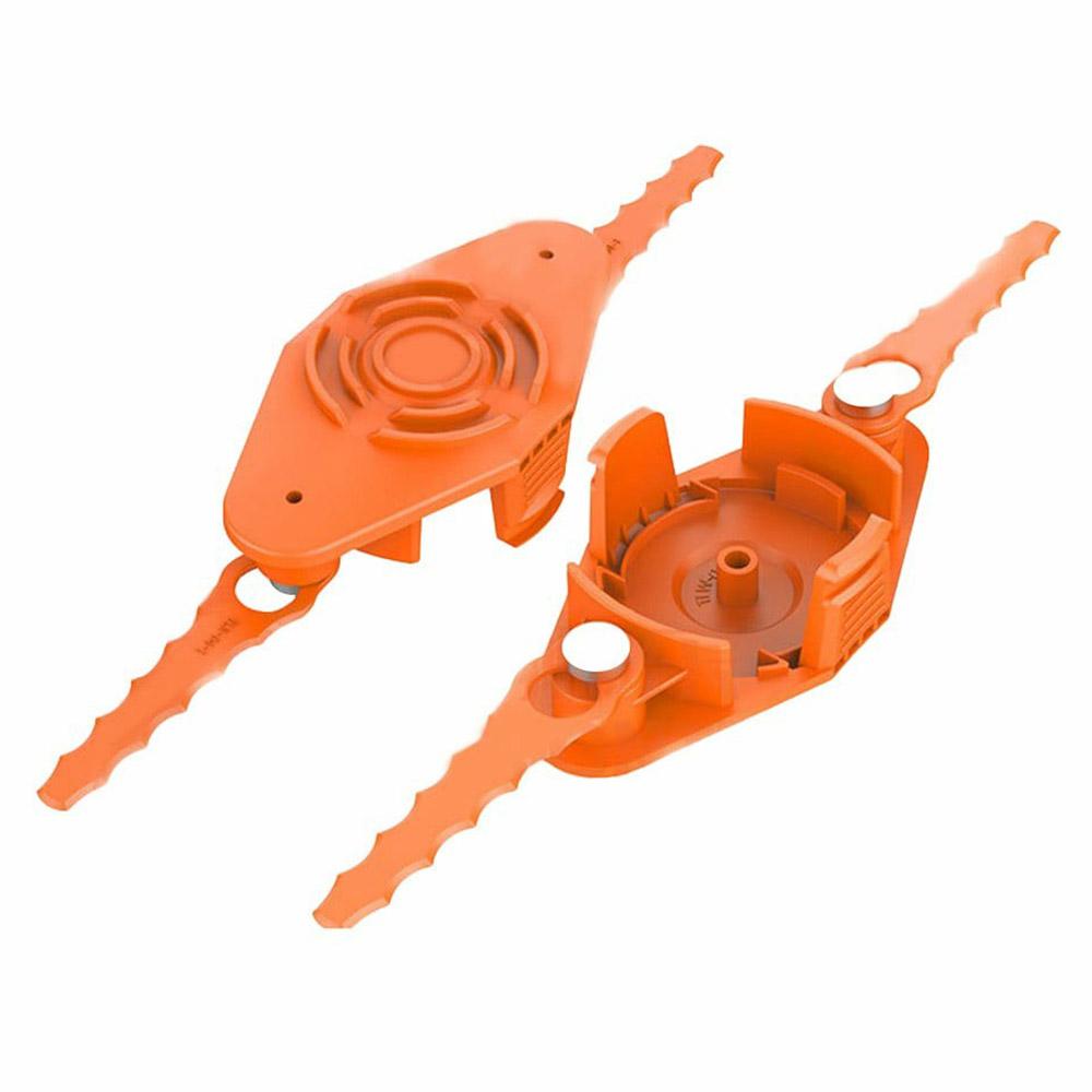 

For Worx Lawn Mower TLW-01-2 Trimmer Head with 6 Cutting Blades Type A