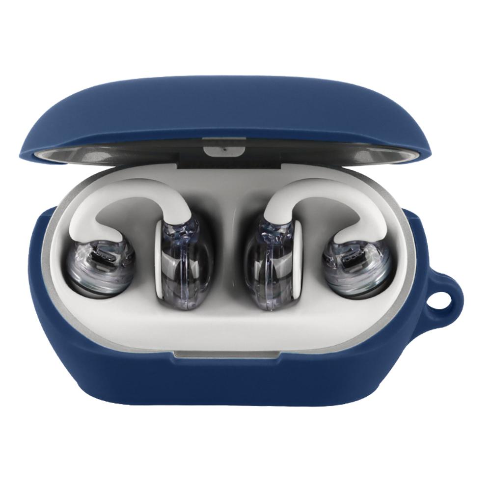 For JBL Soundgear Clips Silicone Case Wireless Earbuds Protective Cover with Anti-Lost Buckle