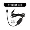 Adjustable Output USB C To  5.5x2.1mm Cable with 8 Connectors LED Display 5V 9V 12V 15V 20V for Electronics Charging