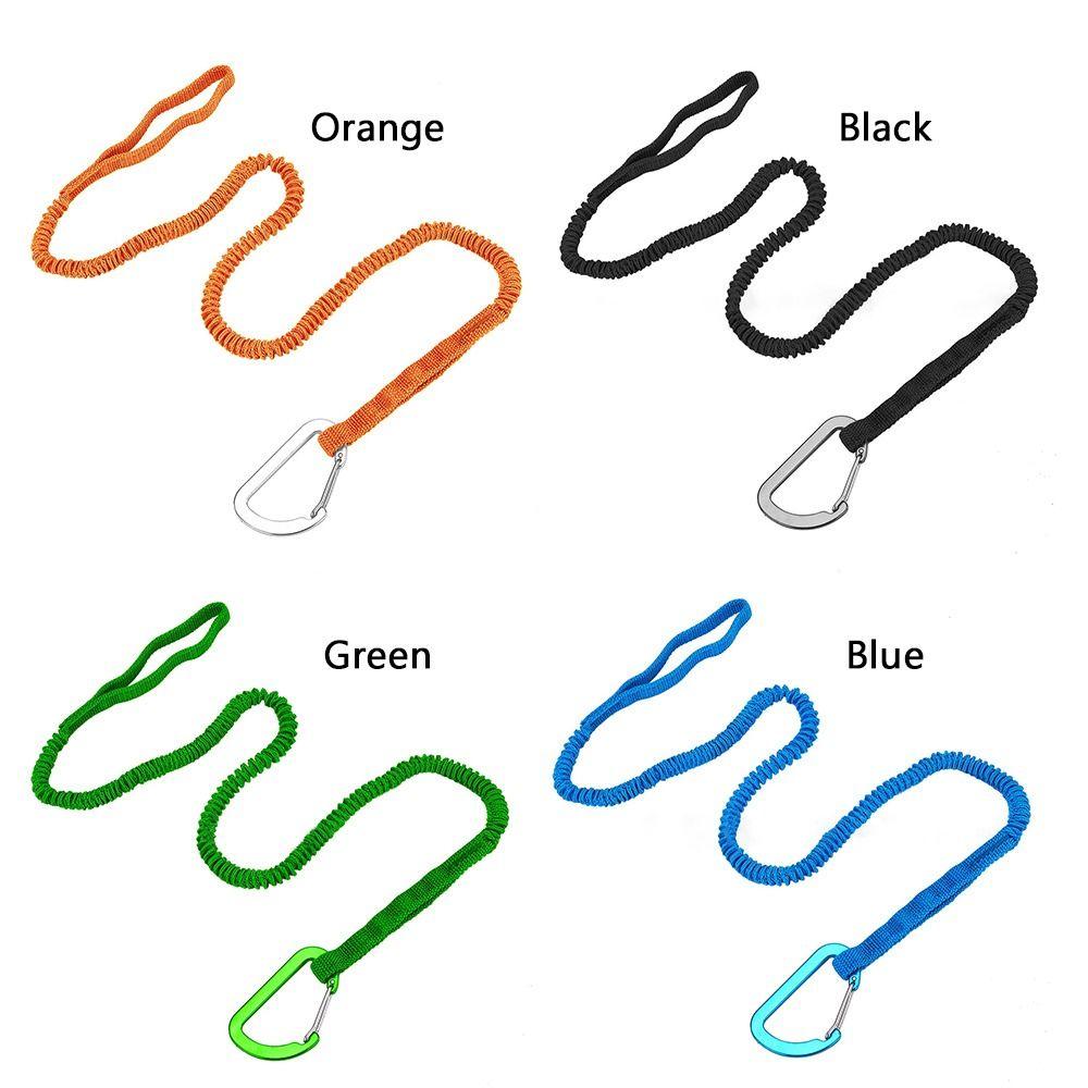 with Safety Hook Adjustable Tie Rope 4 Colors Paddle Anti Lost Ropes  for Kayak Paddles