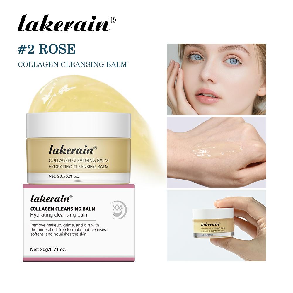 Rose Flavor Makeup Remover Ultra Nourishing Care Cream Makeup Remover Mild Non-irritating Moisturizing Non-greasy Cleansing Balm
