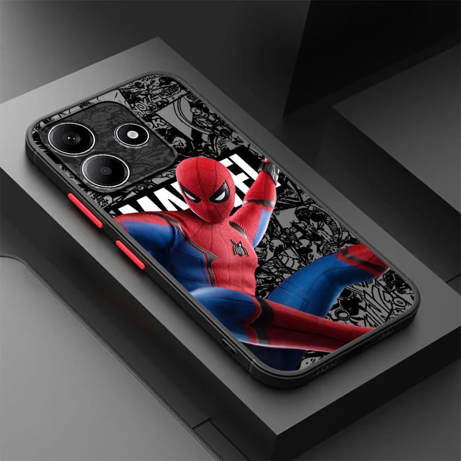 Case for Xiaomi Redmi Note 14 A4 13C 14C 10 13 Pro Plus 9S 12 11 Funda Phone Cover Spider-Man Heroes Return