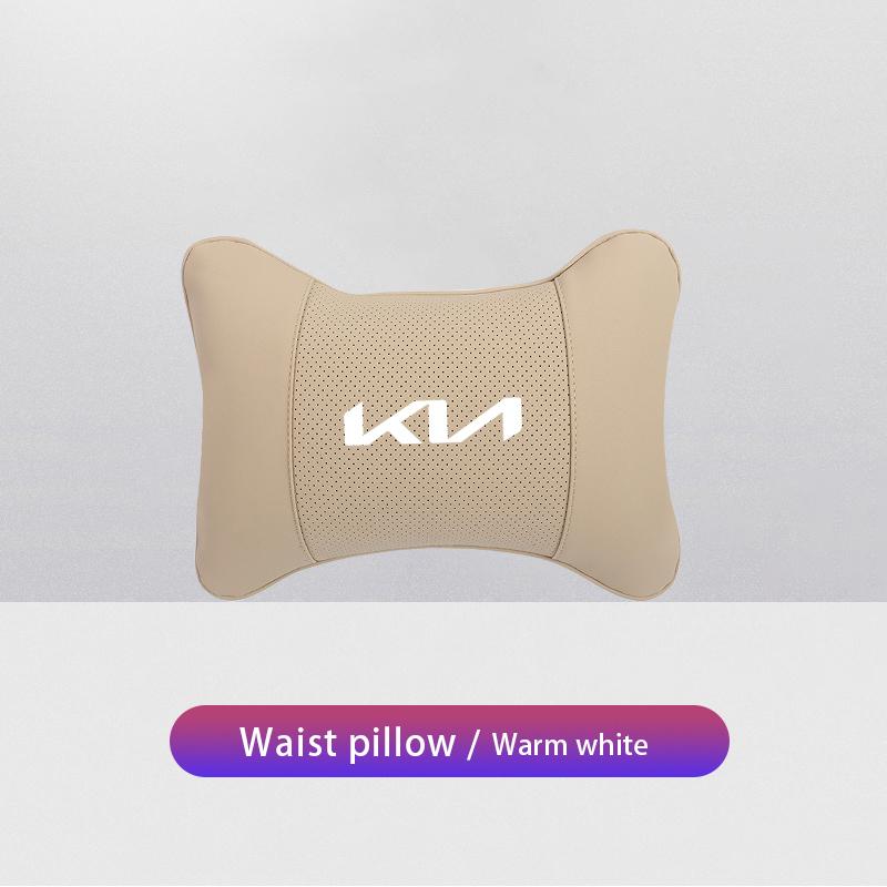 AAAGH1 KIA Car Headrest/Lumbar Support Car Neck Pillow Waist Cushion For KIA K9 Sportage Niro K5 Carnival EV6 EV9 EV3 K8 Stinger Forte