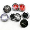 WUGL8 57mm Car Metal Flat Hood Emblem Front Badge Logo Sticker For Mercedes Benz W212 W213 W205 W177 W247 W176 CLS CLA CLK CLG GLS