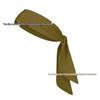 Unisex Outdoor Quick-Dry Tennis Sweat-Absorbing Elastic Headband