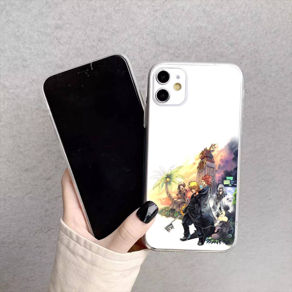 K-Kingdoms H-Hearts Game Phone Case For iPhone17,16,15,14,13,12,11 Plus,Pro Max Soft Transparent Cover