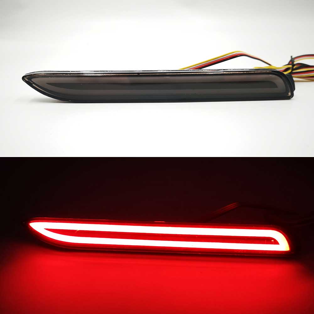 Car LED Rear Bumper Reflector Brake Lamp For Toyota RAV4 Harrier Sienna EZ Alphard Aygo Mark X Lexus IS-F GX470 RX300 5630 NX RC