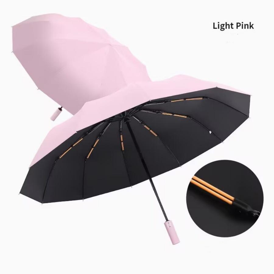 106cm/41.73in Sunshade Umbrellas 24 Bones Sun Protection UV Umbrella for Men Women Large Windproof Sunny and Rainy Umbrella
