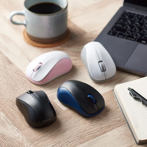 ELECOM Mouse Wireless Mouse Bluetooth 3 Buttons S Size Antibacterial Black M-BY10BRKBK