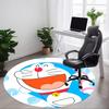 1pc Doraemon Bot Office Round Area Rug, Indoor Mat Suitable For Office, Bedroom Living Room Home Decor, Room Deco, Offic A0928204