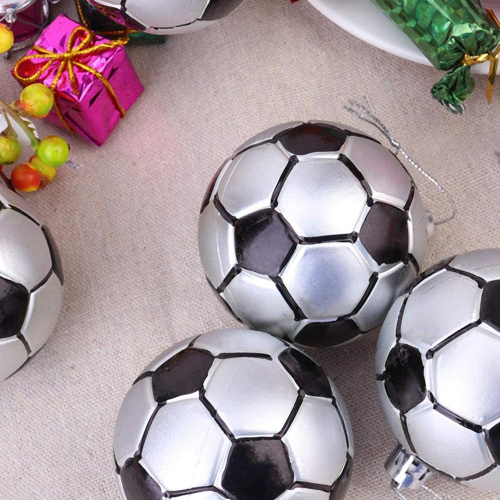 6pcs Christmas Balls Christmas Tree Ornament Home Christmas Hanging Pendant New Year Sports Theme Party Decoration Gifts Navidad