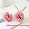Floral Fake Ball Chrysanthemum Silk Flower For Party Decor And Props Photography