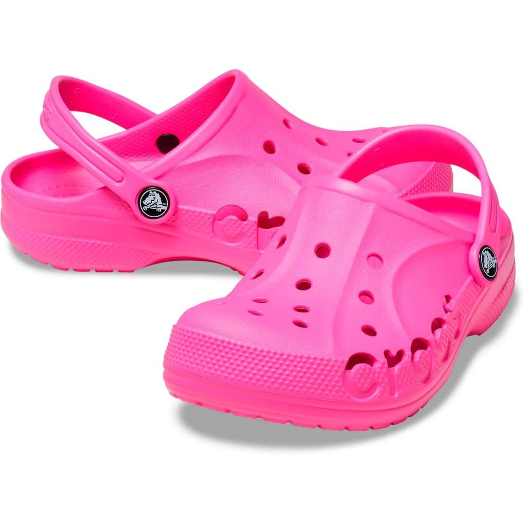Сандалии Crocs Baya Clog для малышей, электрический розовый, 17,5 см