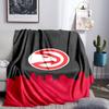 Hawks Basketball Throws Blanket Flannel Blankets Plush for Couch Bed Gifts for Men Women Travel picnic blanket Christmas fan gifts