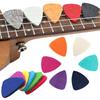5Pcs 3.5mm Rainbow Felt Ukulele Picks, Soft Durable Thumb Picks for Acoustic, Electric, Bass & Multi-Instrument, Warm Tones  ZSY