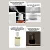 Quiet Essential Oil Diffuser with Blue Tooth Control for Home or Hotel 400ml Scent Air Machine Aromas Diffuser