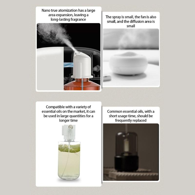 Quiet Essential Oil Diffuser with Blue Tooth Control for Home or Hotel 400ml Scent Air Machine Aromas Diffuser